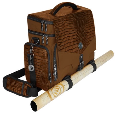 Enhance Tabletop Series Collectors Edition Adventurer’s Travel Bag Brown Bags