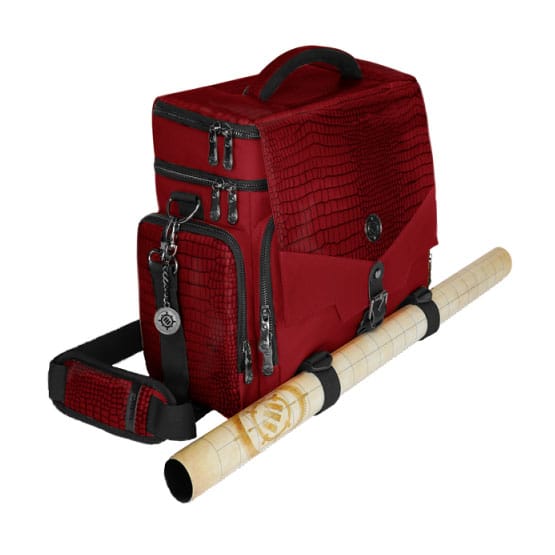 Enhance Tabletop Series Collectors Edition Adventurer’s Travel Bag Red Bags