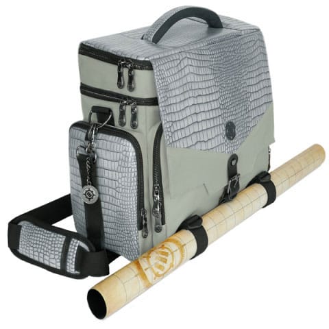 Enhance Tabletop Series Collectors Edition Adventurer’s Travel Bag Silver Bags