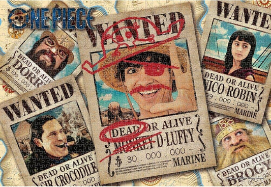 One Piece 1000-piece puzzle Wanted
