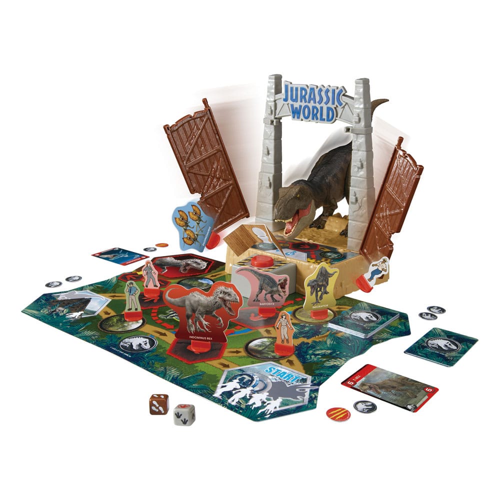 Jurassic World game T-Rex Panic