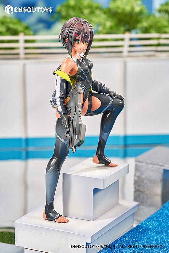 Arms Note Statue 1/7 Swim Team Bucho-chan 22 cm Statues