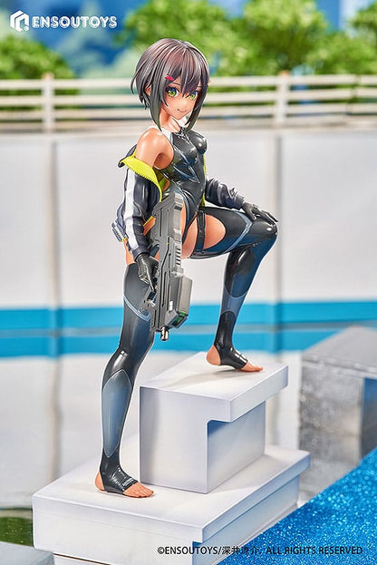 Arms Note Statue 1/7 Swim Team Bucho-chan 22 cm Statues