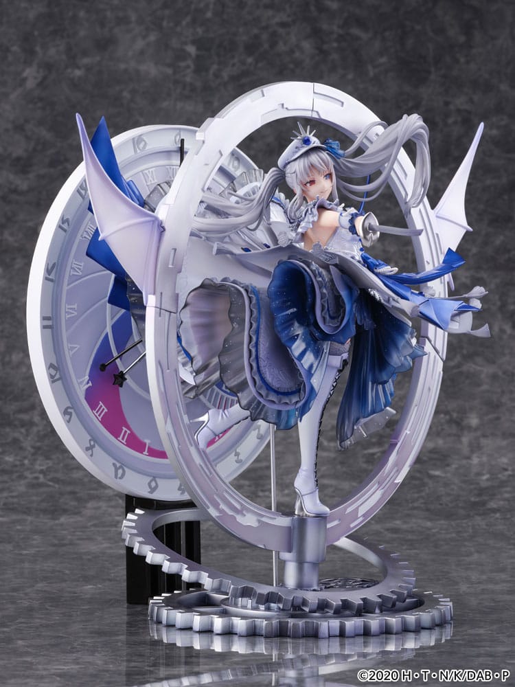 Date A Bullet SHIBUYA SCRAMBLE FIGURE PVC Statue 1/7 The White Queen -Royal Blue Sapphire Dress Ver. 33 cm Statues