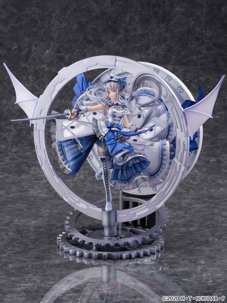 Date A Bullet SHIBUYA SCRAMBLE FIGURE PVC Statue 1/7 The White Queen -Royal Blue Sapphire Dress Ver. 33 cm Statues