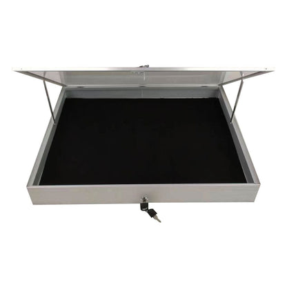 Evoretro Aluminum Display Case Silver