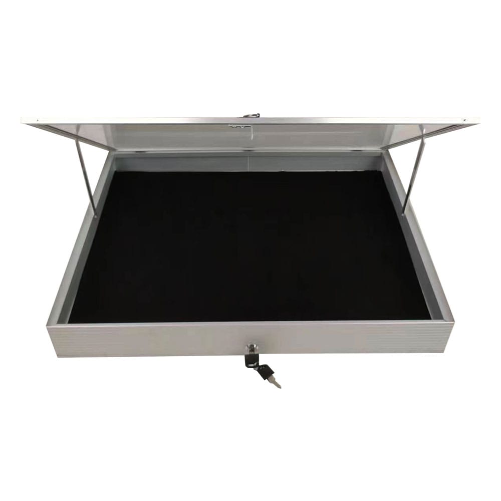 Evoretro Aluminum Display Case Silver