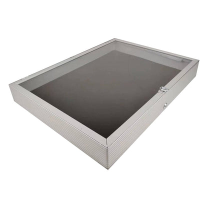 Evoretro Aluminum Display Case Silver