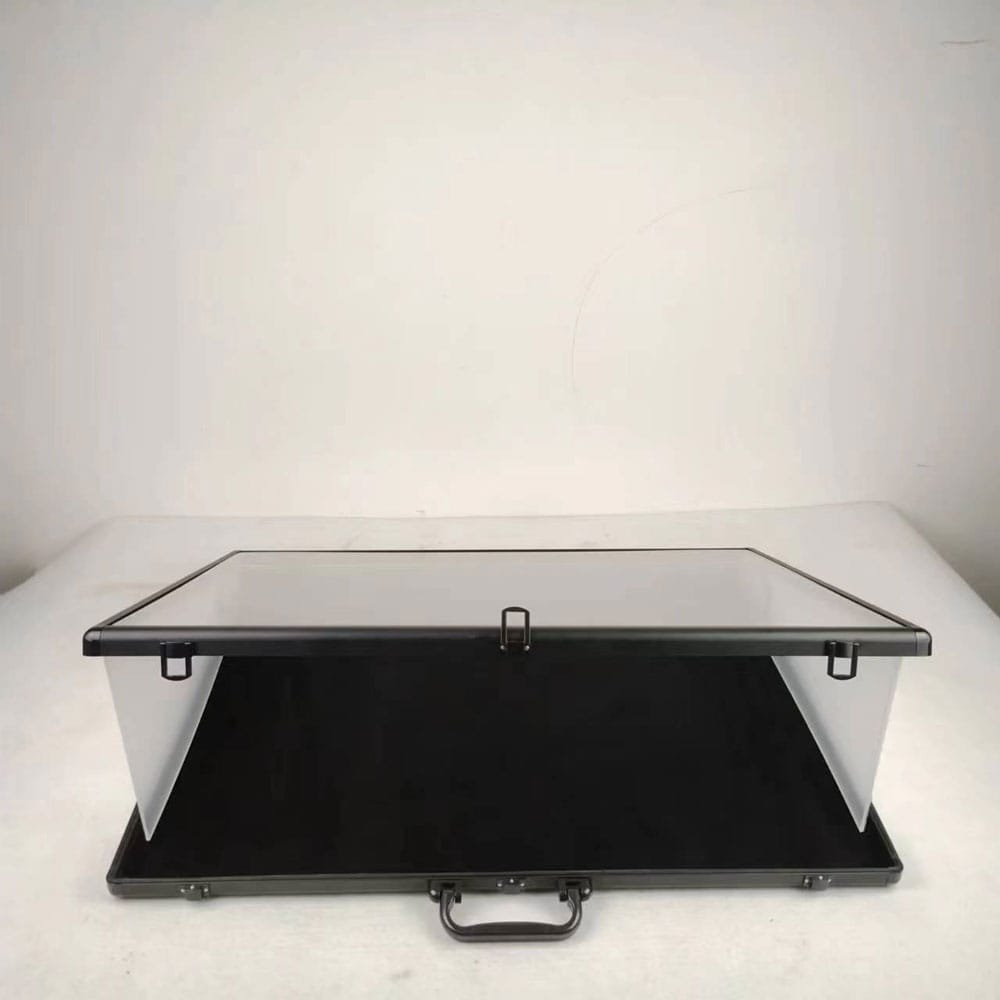 Evoretro Aluminum Display Case Black Gadgets