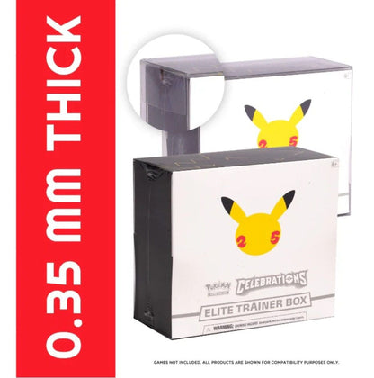 PET Protectors 5-Pack for Booster Boxes / Elite Trainer Boxes Ver. 2