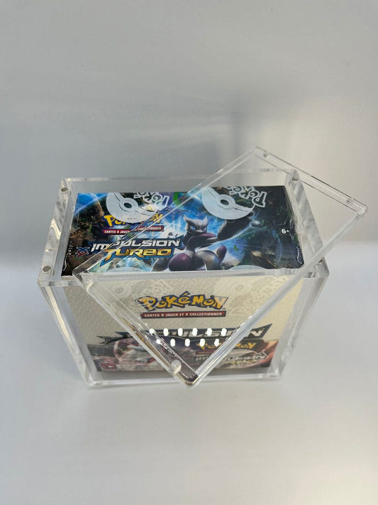 Evoretro Acrylic Display Case for Booster Boxes / Elite Trainer Boxes Ver. 2 Magnetic Gadgets
