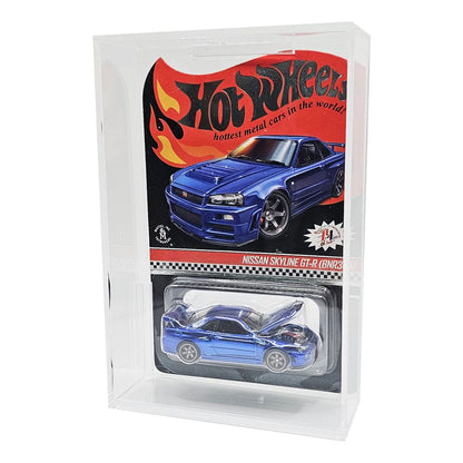 Hot Wheels Mainline Acrylic Case 2-Pack Boxes & Pouches