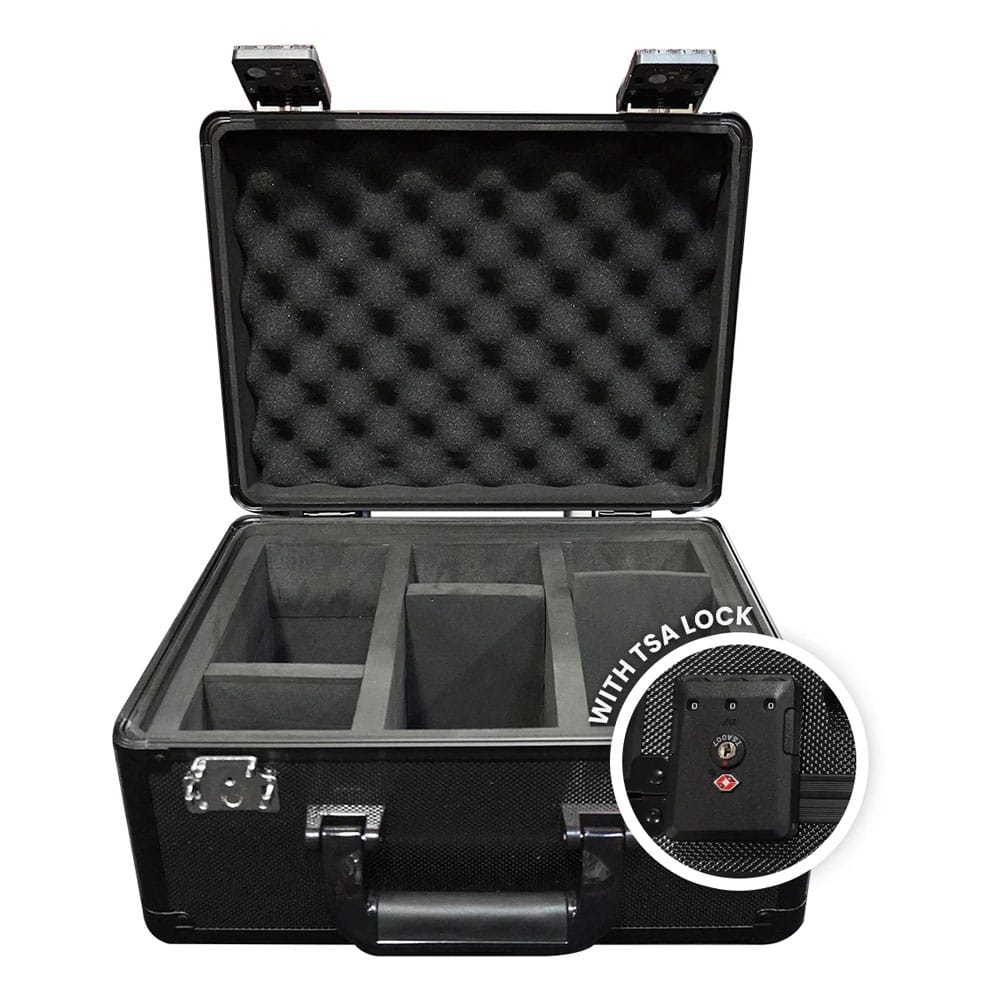 Evoretro Trading Card Suitcase Black Small
