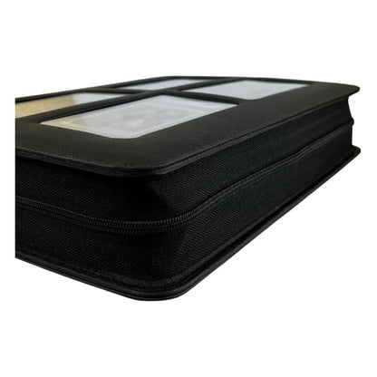 Evoretro Premium Card Slab Binder with Window Black