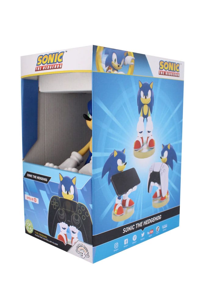 Sonic the Hedgehog Cable Guys Charging Stand Sonic 20 cm Adapters