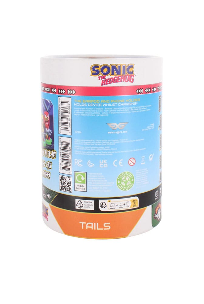 Sonic The Hedgehog Holdems Mini Holder Tails 10 cm