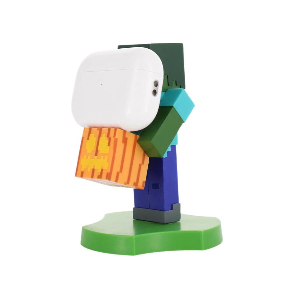Minecraft Zombie Holdems Cable Guys Mini Device Holder and Phone Stand 11cm
