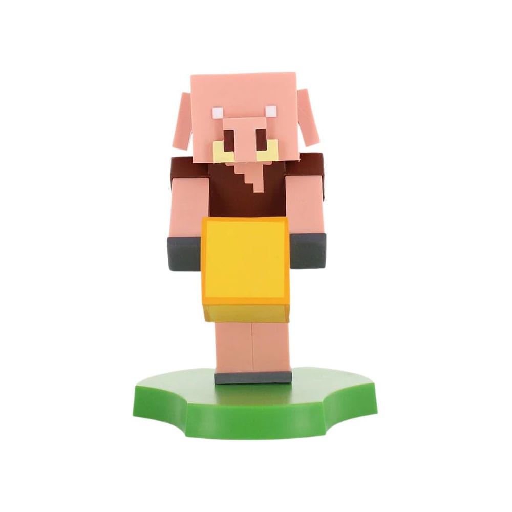 Minecraft Piglin Guys Holdems Cable Guys Mini Device Holder and Phone Stand 11cm Adapters