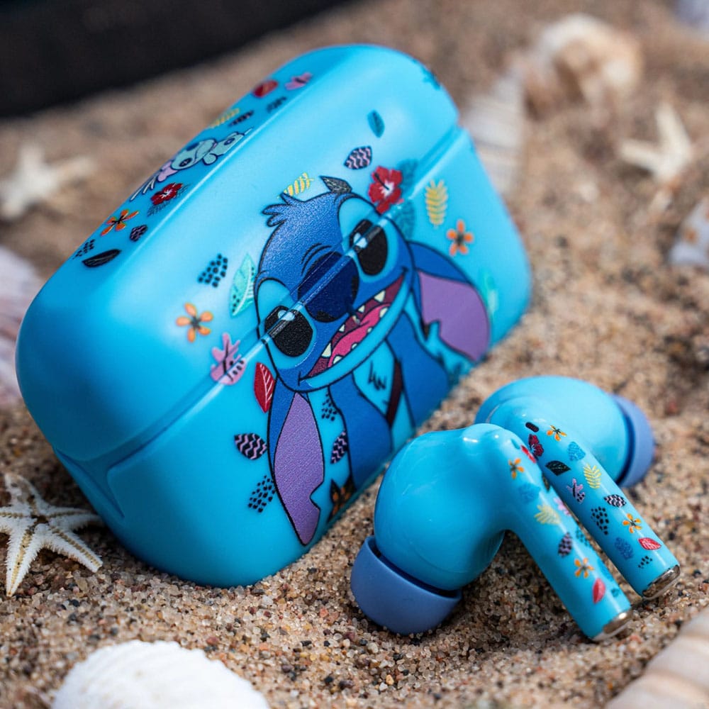 Lilo & Stitch Holdems Mini Holder & Wireless Headphones Stitch with TWS Buds Design 2 10 cm
