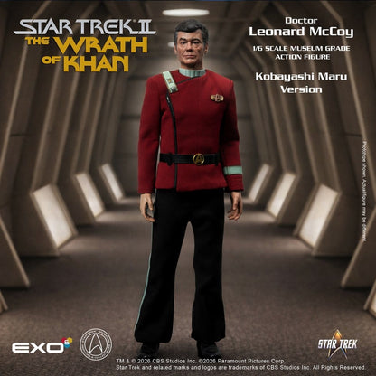 Star Trek II: The Wrath of Khan Action Figure 1/6 Dr. Leonard McCoy Kobayashi Maru Version 30 cm