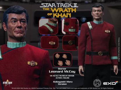 Star Trek II: The Wrath of Khan Action Figure 1/6 Dr. Leonard McCoy Kobayashi Maru Version 30 cm