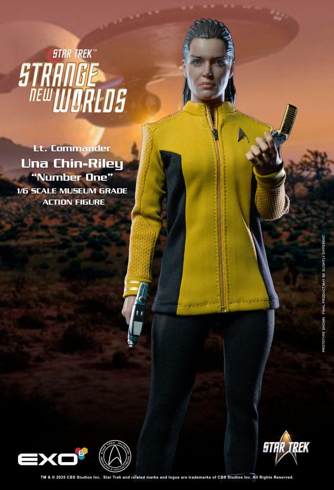 Star Trek: Strange New Worlds Action Figure 1/6 Lt. Com Una Chin-Riley 30 cm