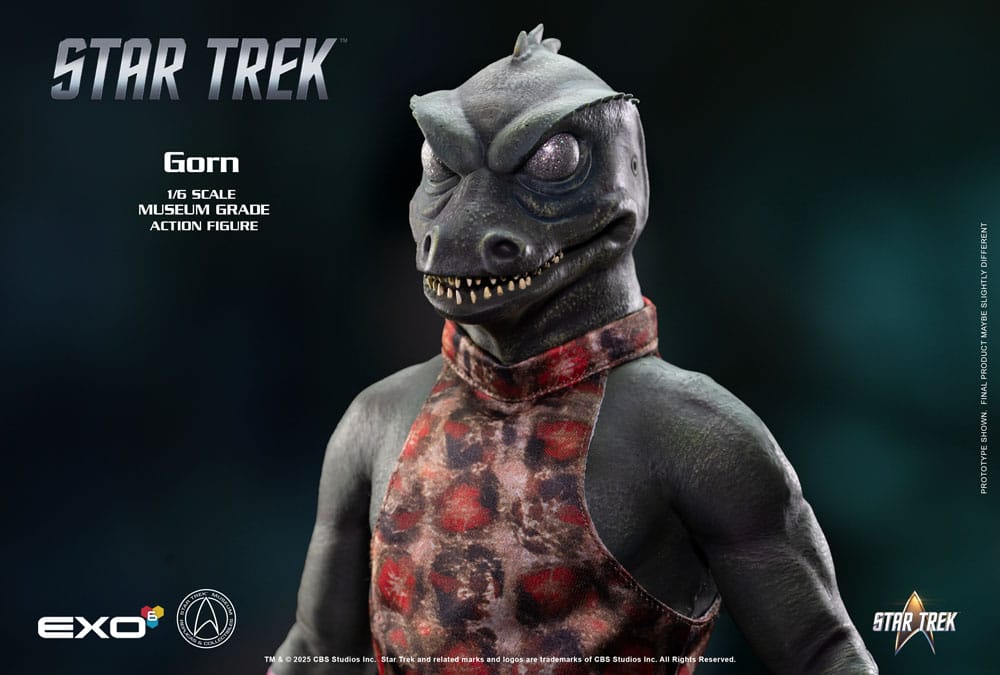Star Trek: The Original Series Action Figure 1/6 Gorn 31 cm Action figures