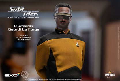 Star Trek: The Next Generation Action Figure 1/6 Lt. Commander Geordi La Forge (Essentials Version) 28 cm