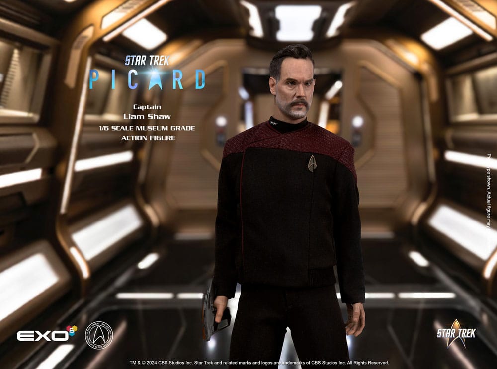Star Trek: Picard Action Figure 1/6 Captain Liam Shaw 30 cm Action figures