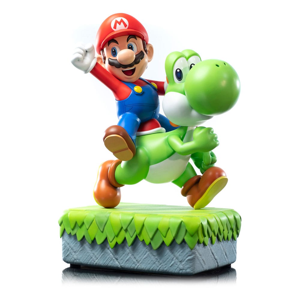 Super Mario Statue Mario & Yoshi 48 cm Statues