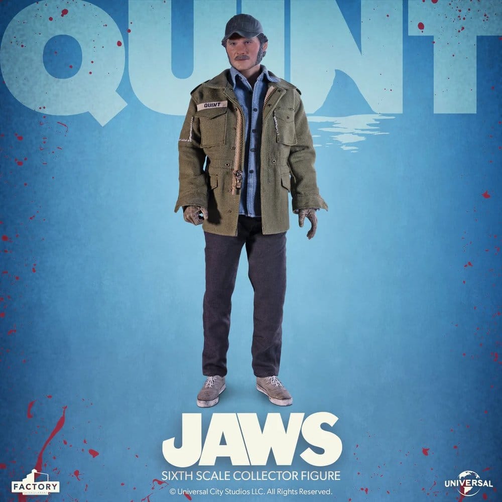 Jaws Action Figure 1/6 Quint 30 cm