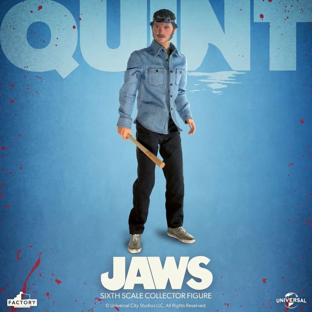 Jaws Action Figure 1/6 Quint 30 cm