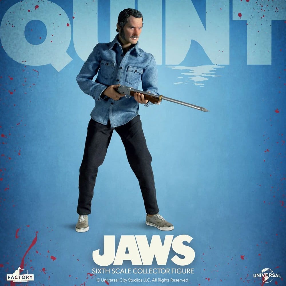 Jaws Action Figure 1/6 Quint 30 cm