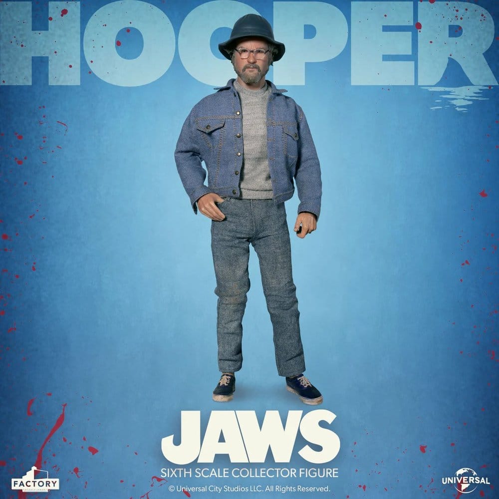 Jaws Action Figure 1/6 Hooper 30 cm