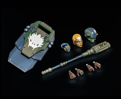 Cosmic Legions: OxKrewe Book Two Harrow Zone Actionfigur Jobara Kee 18 cm