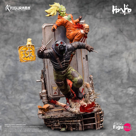 Dorohedoro Elite FigumiZ Diorama 1/8 Caiman & Nikaido 37 cm Statues