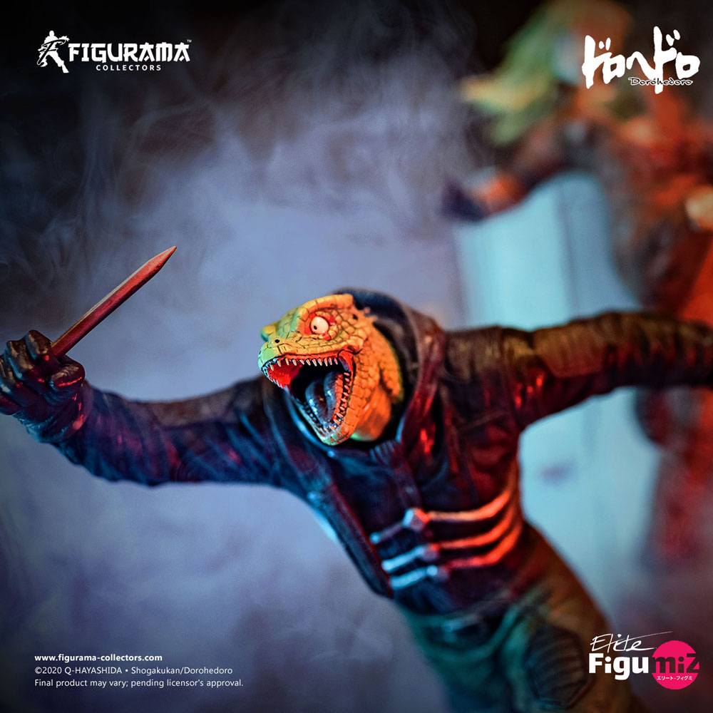 Dorohedoro Elite FigumiZ Diorama 1/8 Caiman & Nikaido 37 cm Statues