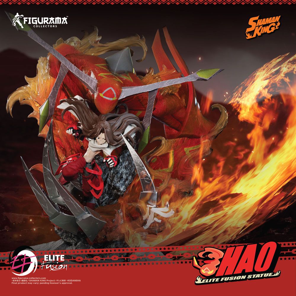 Shaman King Elite Fusion Diorama 1/6 Hao 65 cm Statues