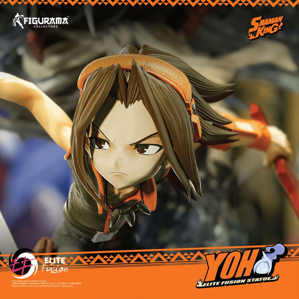 Shaman King Elite Fusion Diorama 1/6 Yoh 62 cm Statues