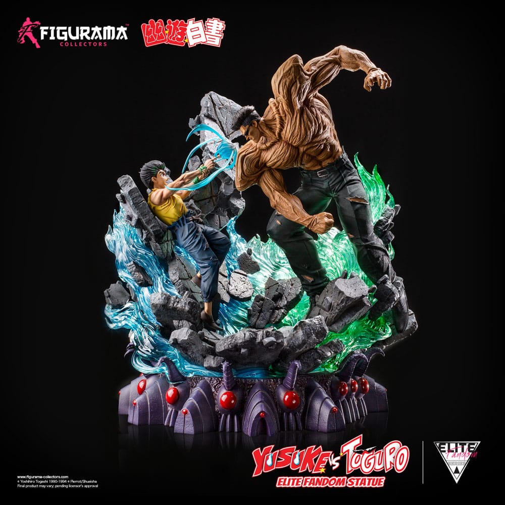 Yu Yu Hakusho Elite Exclusive Statue 1/6 Yusuke vs Toguro 59 cm Statues