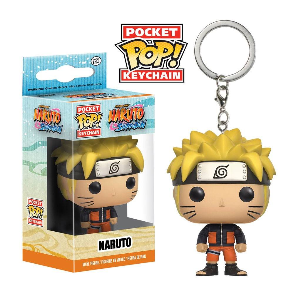 Naruto Shippuden Pocket POP! Vinyl Keychain Naruto 4 cm Funko POP