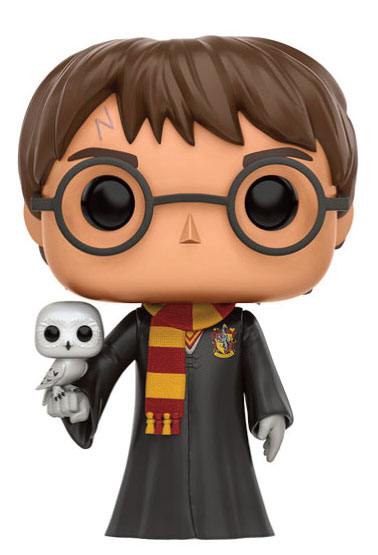 Harry Potter POP! Movies Vinyl Figure Harry with Hedwig 9 cm Funko POP
