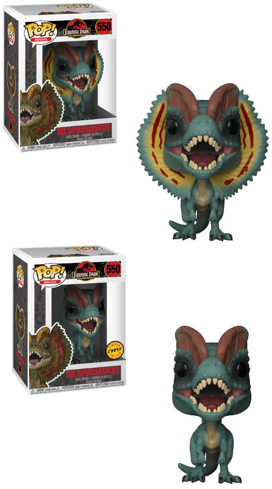 Jurassic Park POP! Movies Vinyl Figures 9 cm Dilophosaurus Assortment (6) POP! Figures