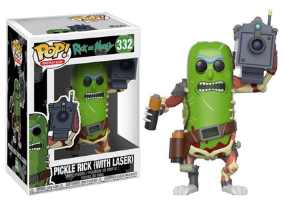 Rick and Morty POP! Animation Vinyl Figure Pickle Rick with Laser 9 cm POP! Figures
