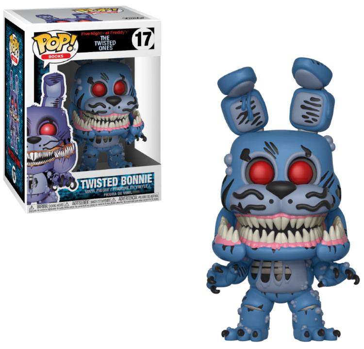 Five Nights at Freddy’s The Twisted Ones POP! Books Vinyl Figure Twisted Bonnie 9 cm POP! Figures
