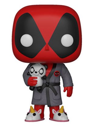Deadpool Parody POP! Marvel Vinyl Figure Deadpool in Robe 9 cm