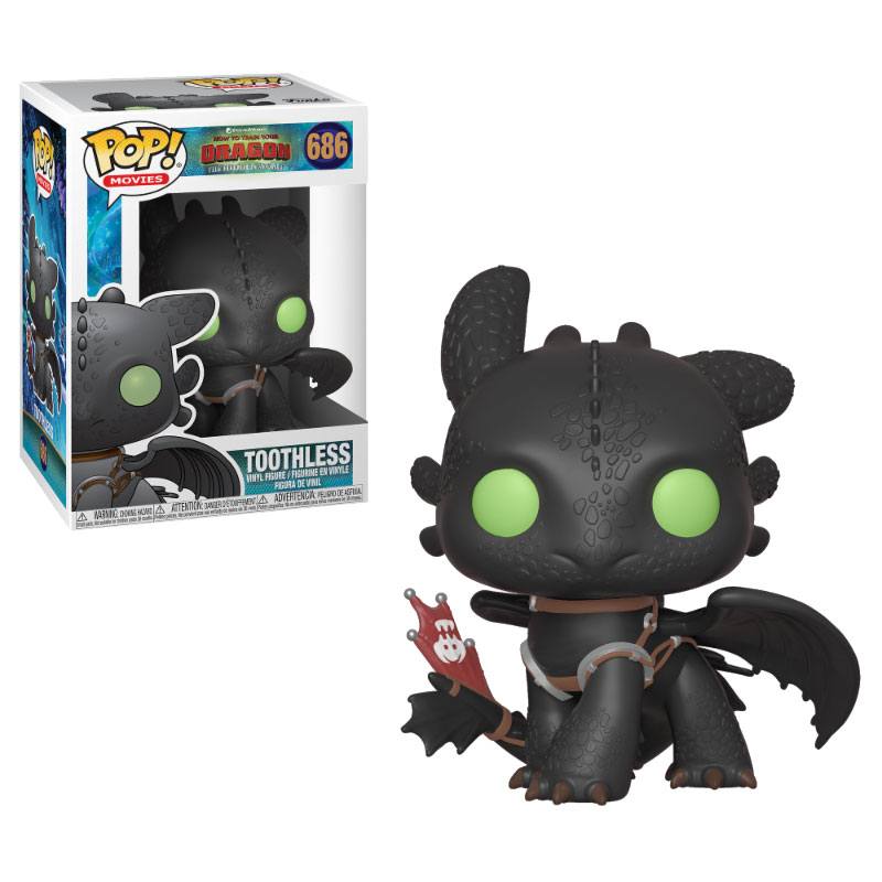 How to Train Your Dragon 3 POP! Vinyl Figure Toothless 9 cm Funko POP