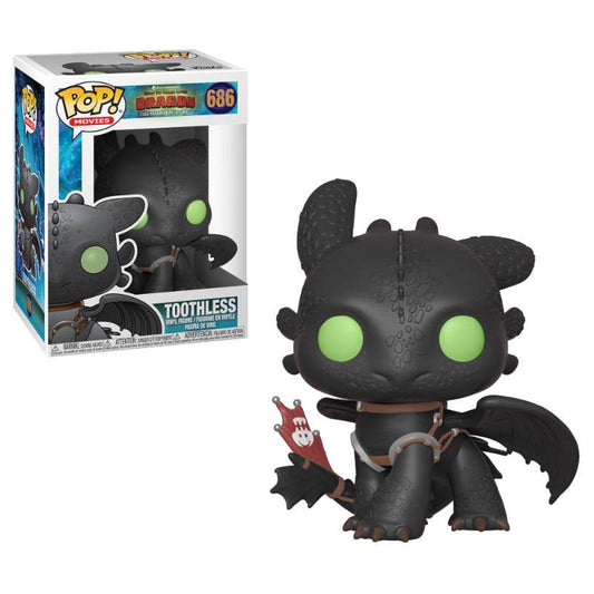 How to Train Your Dragon 3 POP! Vinyl Figure Toothless 9 cm Funko POP