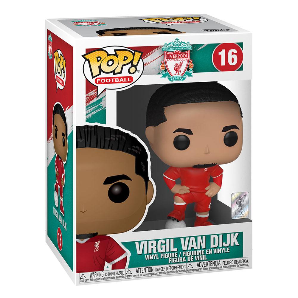 Liverpool F.C. POP! Football Vinyl Figure Virgil van Dijk 9 cm Funko POP