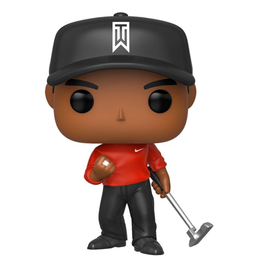 Tiger Woods POP! Golf Vinyl Figure Tiger Woods (Red Shirt) 9 cm Funko POP